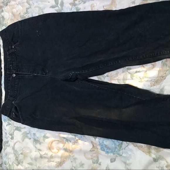 lee womens black jeans (mom jeans) - Picture 3 of 8